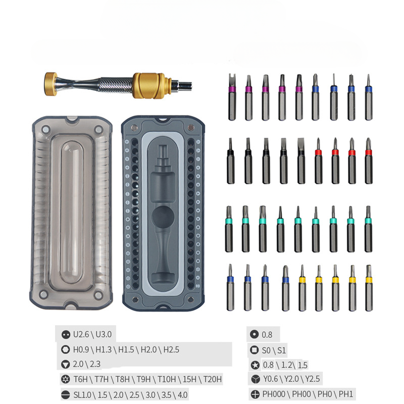 Electronics Repair Glasses - 37 In 1 Screwdriver Tool Set