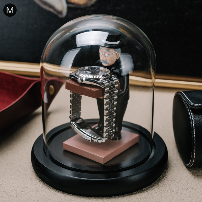 Electronics Repair Workstation - Table Vintage Watch Holder Organizer Case
