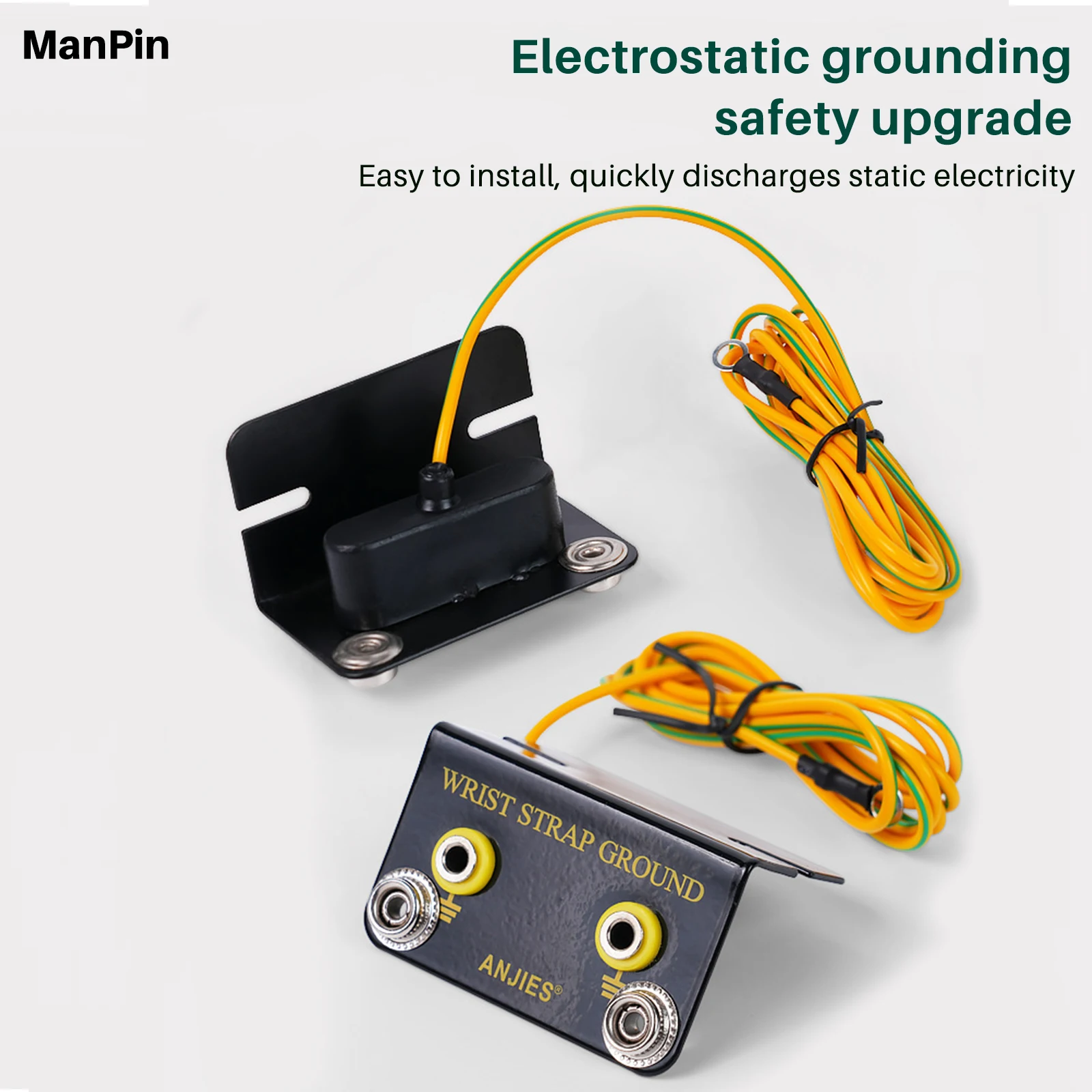 Electronics Repair In Usa - L Shaped ESD Anti-Static Ground Socket