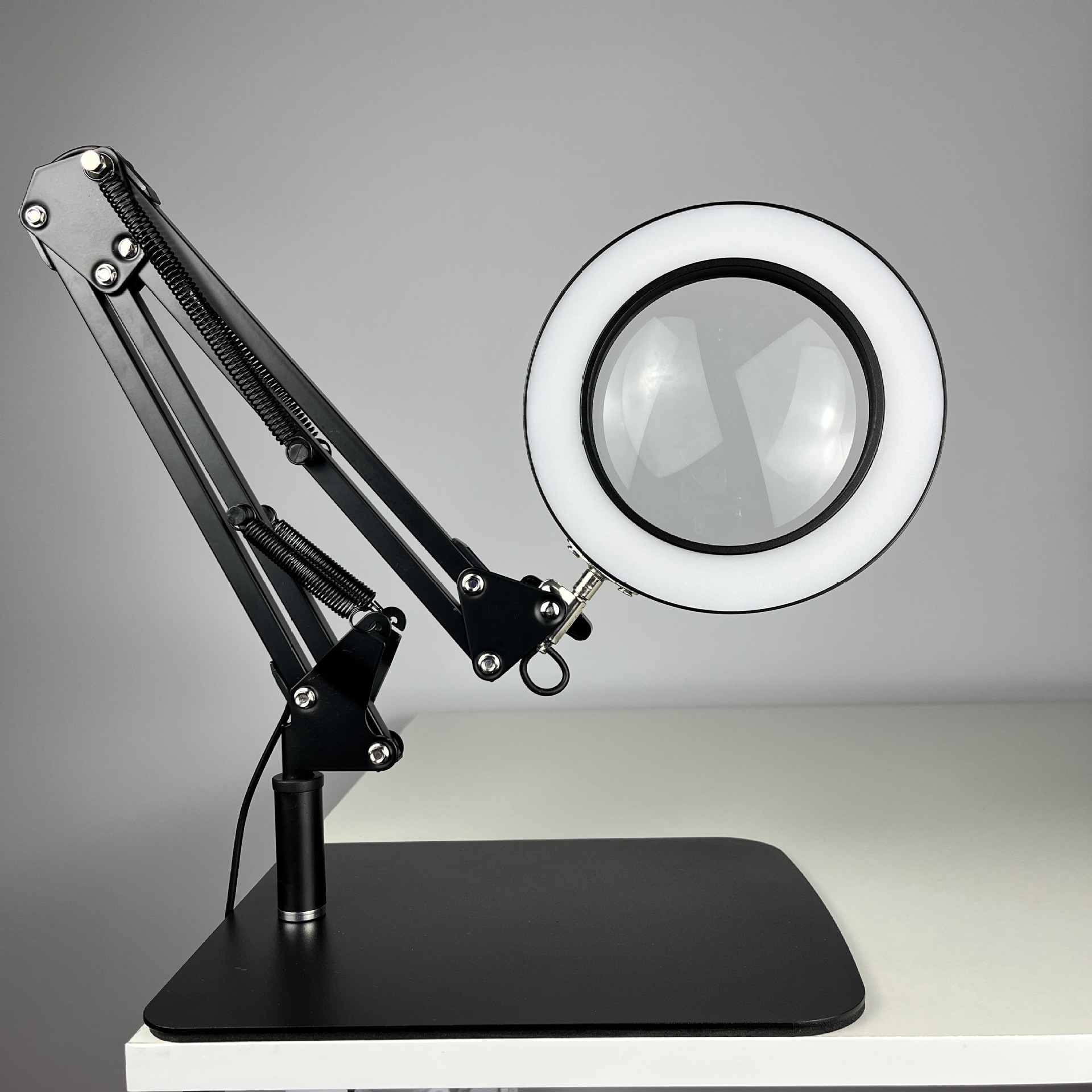 Electronics Repair Glasses - 10X Desktop Magnifying Glass with Lamp