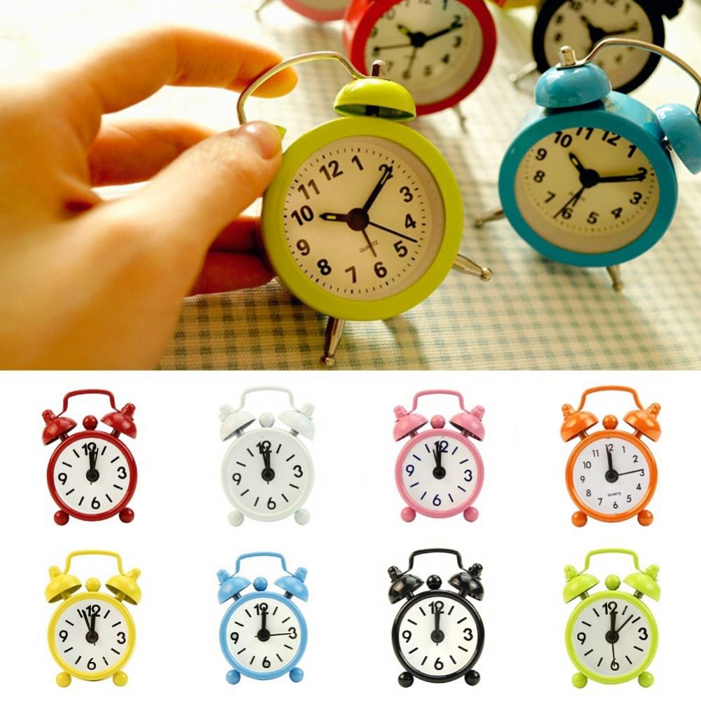 Electronics Repair Workstation - Portable Mini Alarm Clock Retro Round