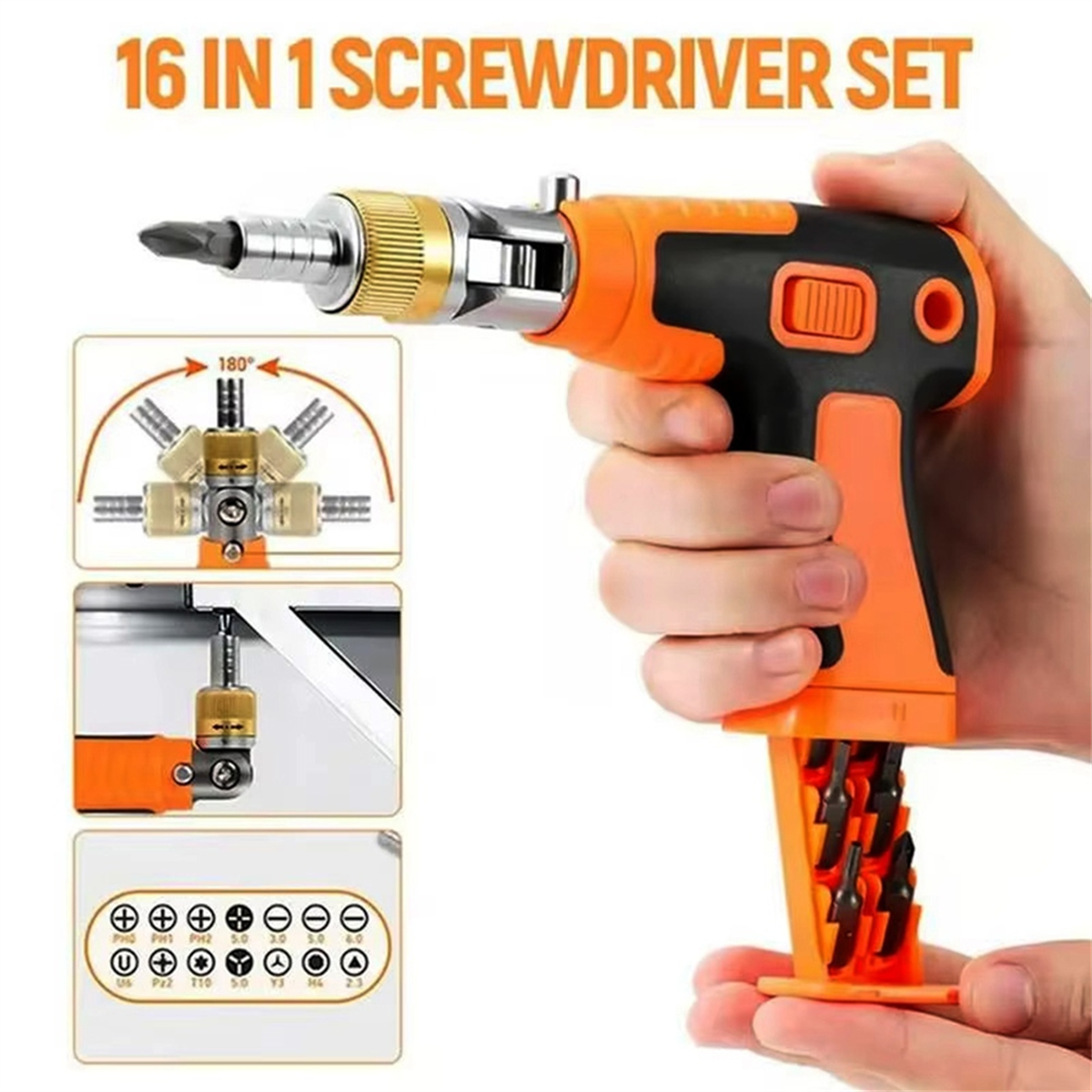 Electronics Repair In Usa - Y31A Ratchet Screw Driver 180 Degree