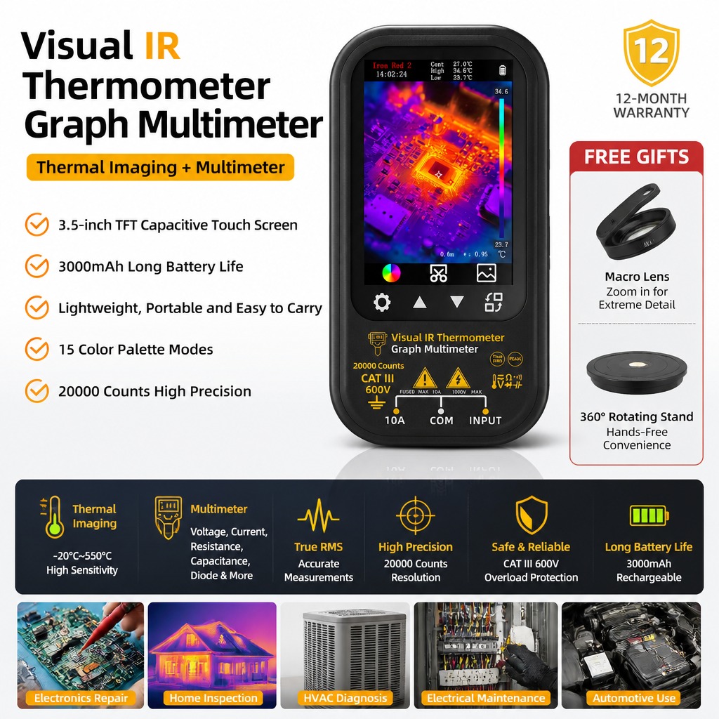BSIDE SH6 Thermal Imager Digit - Electronics Repair Engineer incelemesi ve fiyatı