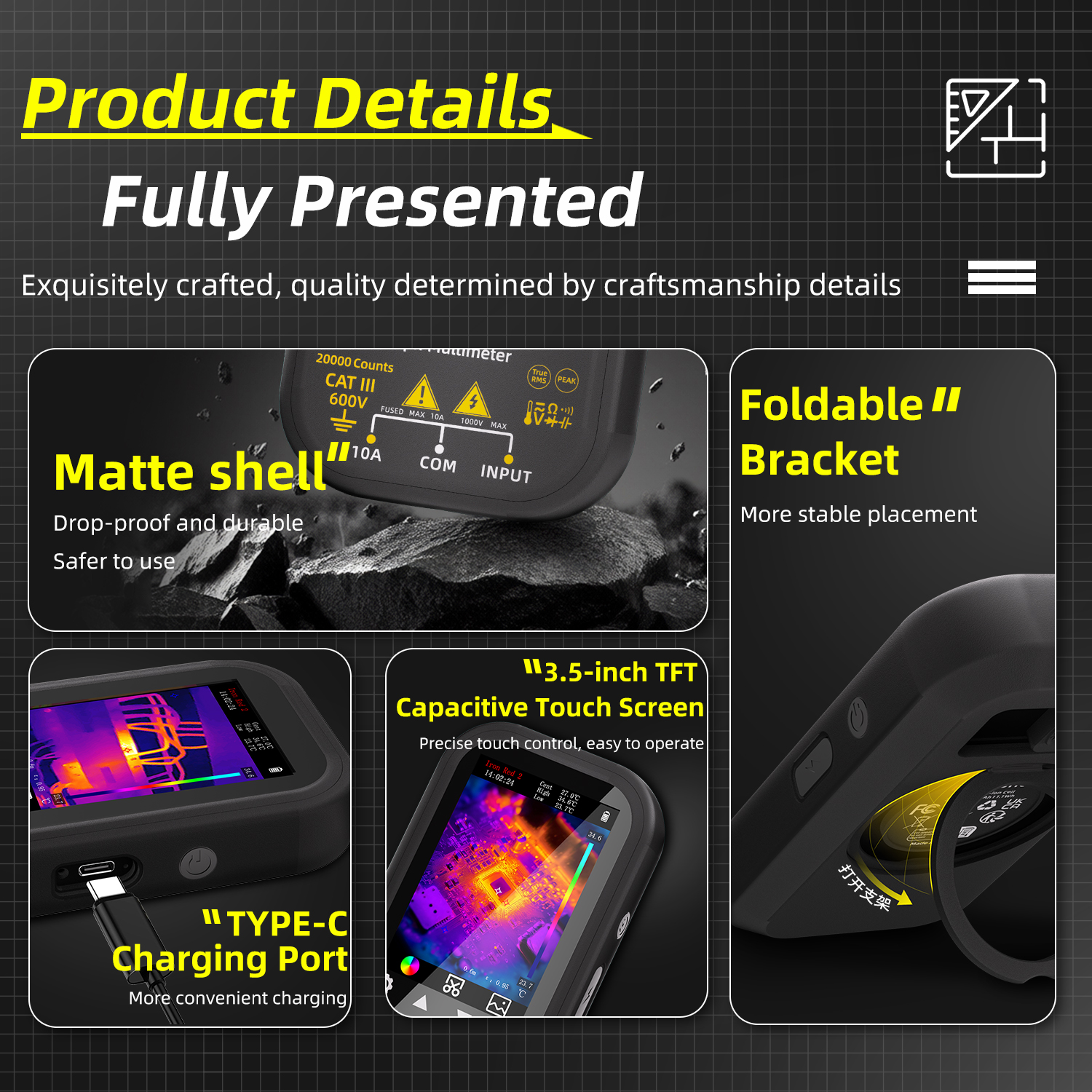 BSIDE SH6 Thermal Imager Digit - Electronics Repair Engineer incelemesi ve fiyatı