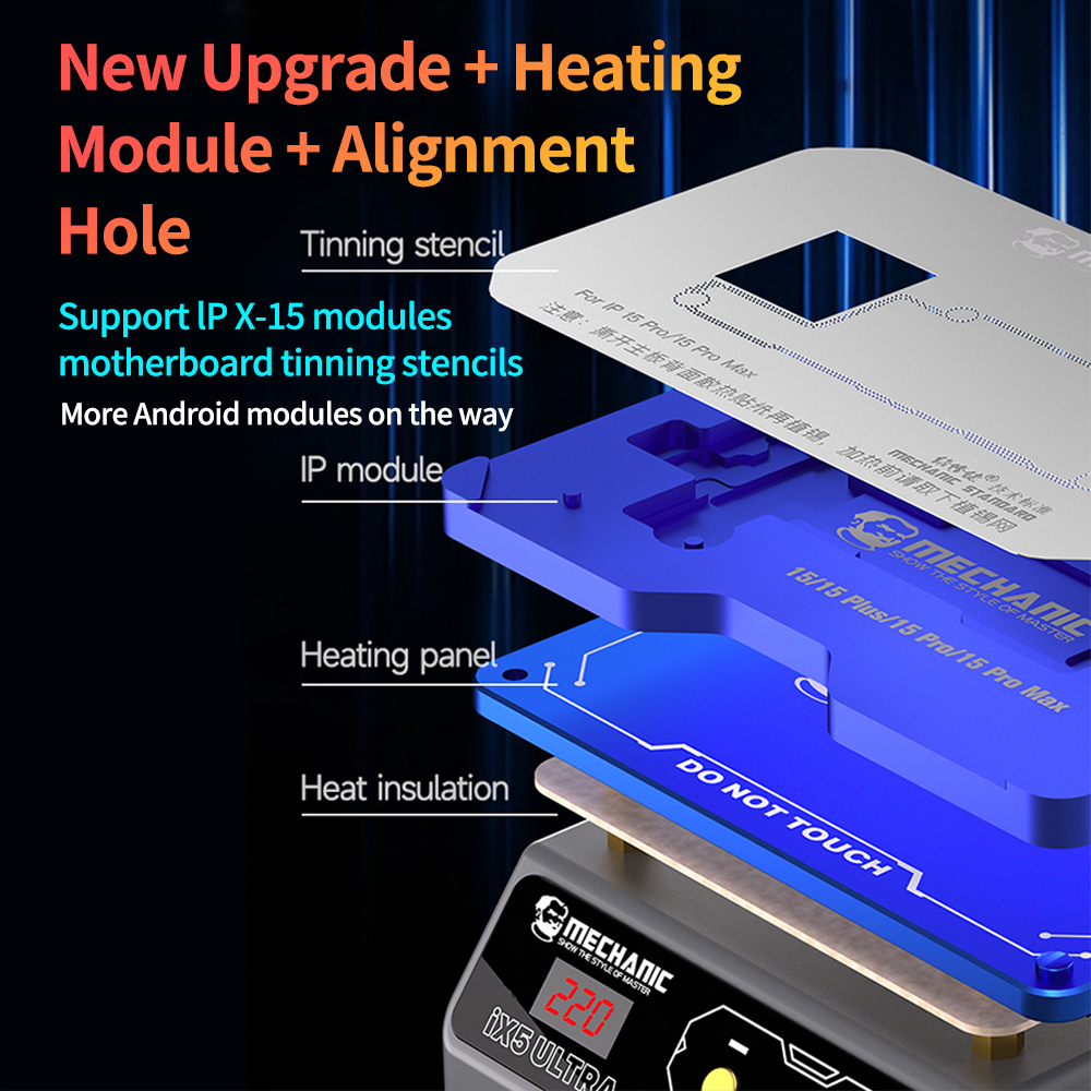 MECHANIC IX5 Ultra Universal P - Electronics Repair Workstation incelemesi ve fiyatı