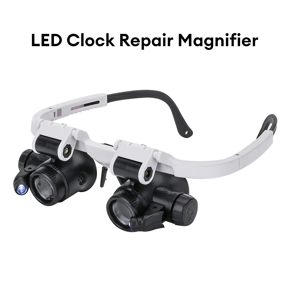 8X 15X 23X Lens 2XLED Watch Je - Electronics Repair Glasses incelemesi ve fiyatı