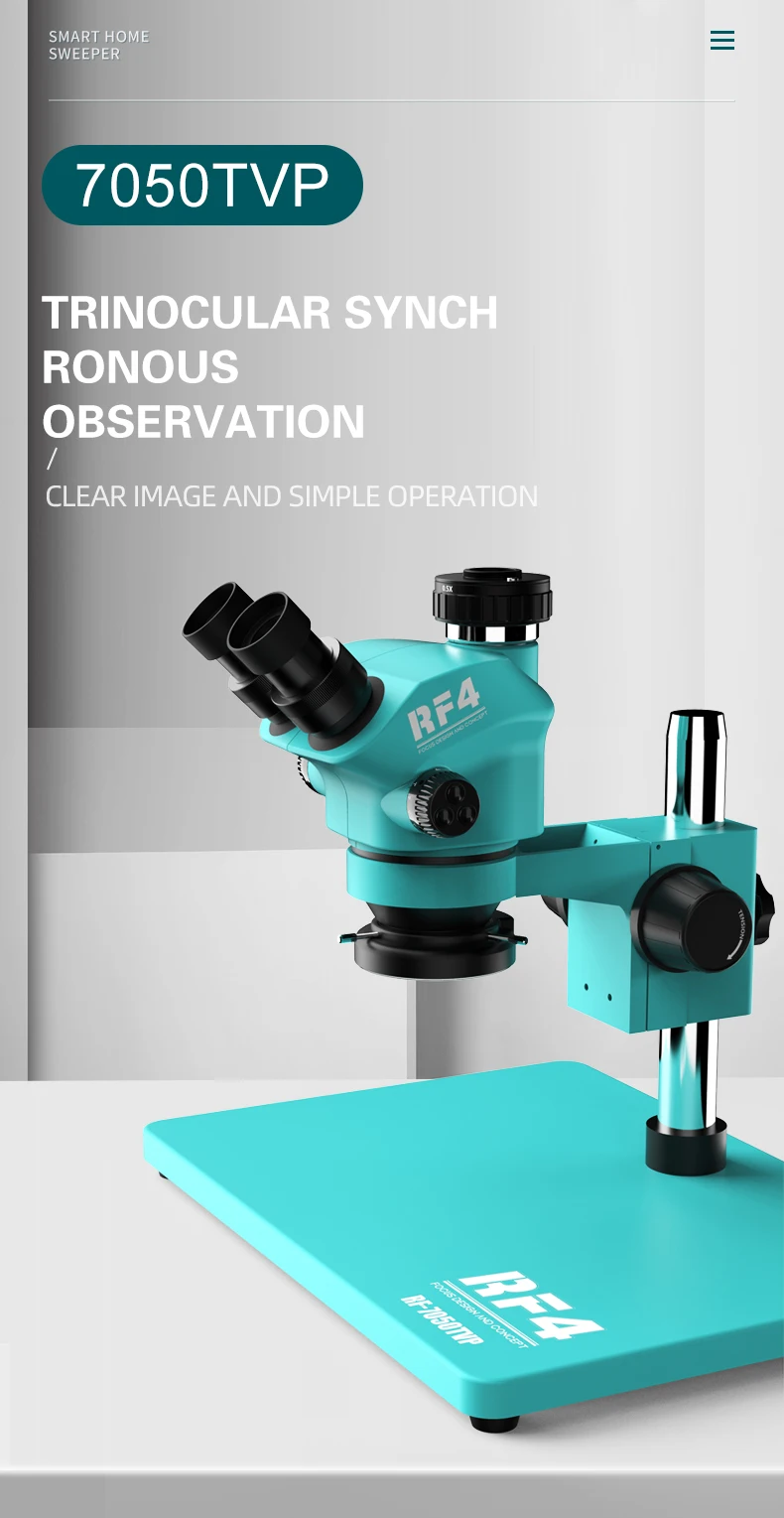 RF4 Microscope Big Base With T - Electronics Repair Engineer incelemesi ve fiyatı
