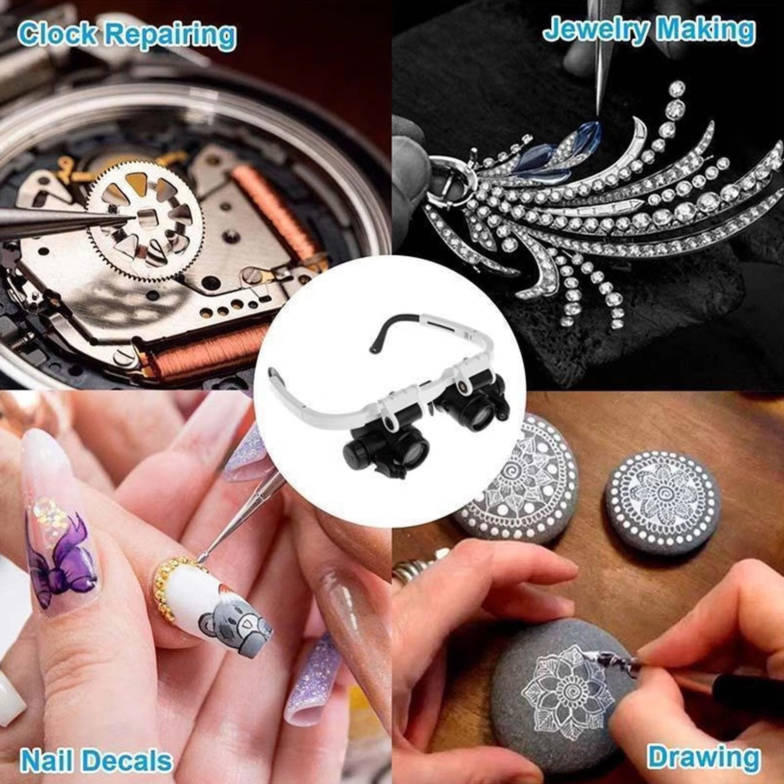2XLED Watch Jeweler Repair Mag - Electronics Repair Glasses incelemesi ve fiyatı