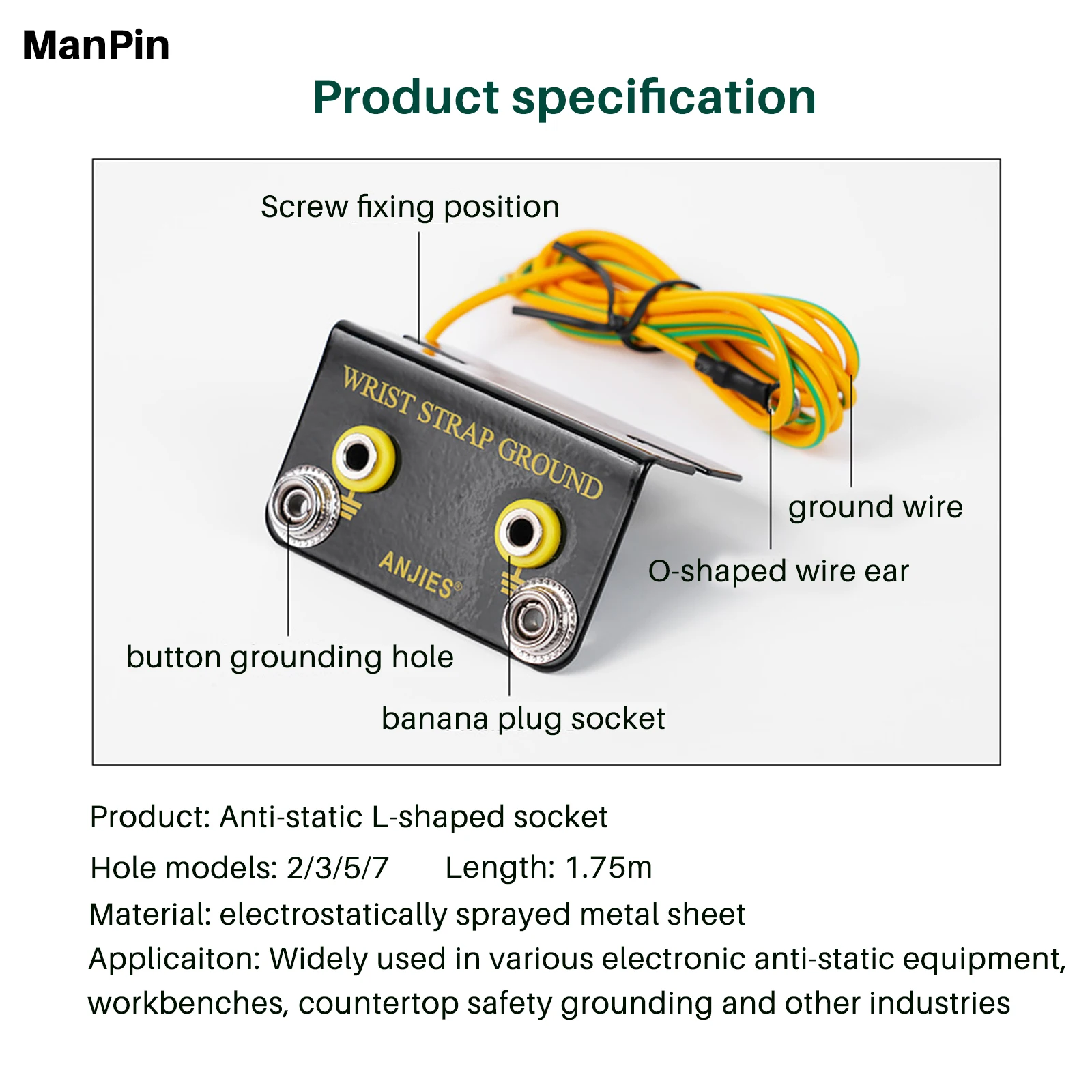 L Shaped ESD Anti-Static Groun - Electronics Repair In Usa incelemesi ve fiyatı