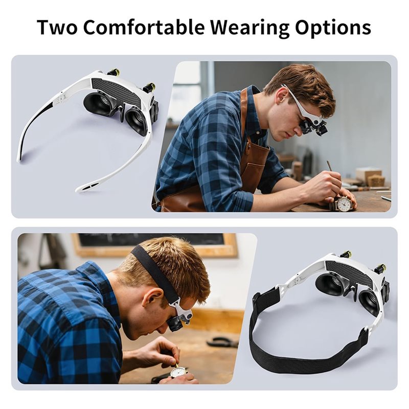 ABUP-LED Light Magnifying Glas - Electronics Repair Glasses incelemesi ve fiyatı