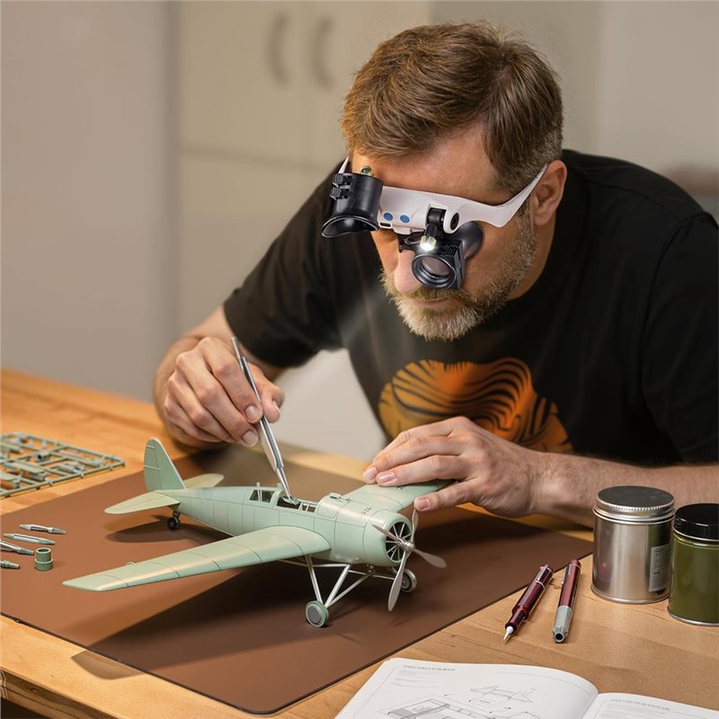 ABUP-LED Light Magnifying Glas - Electronics Repair Glasses incelemesi ve fiyatı