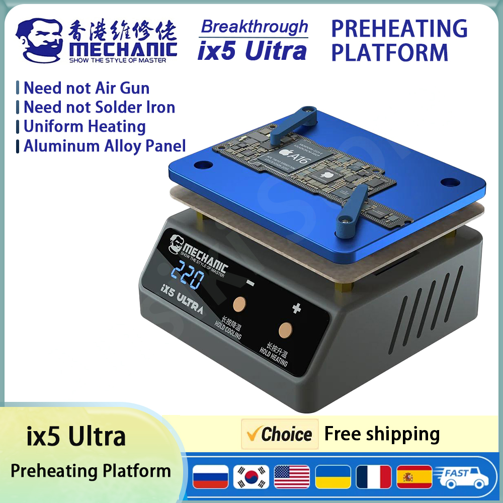 MECHANIC ix5 Ultra Heating Pla - Electronics Repair Workstation incelemesi ve fiyatı