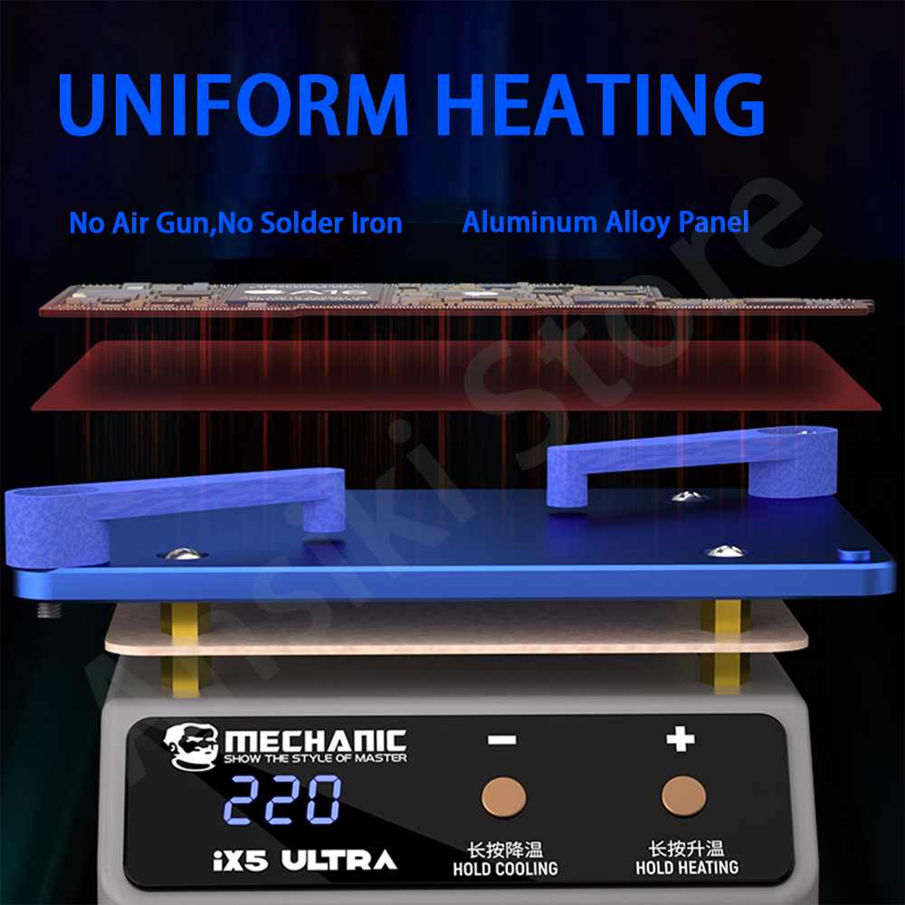 MECHANIC ix5 Ultra Heating Pla - Electronics Repair Workstation incelemesi ve fiyatı