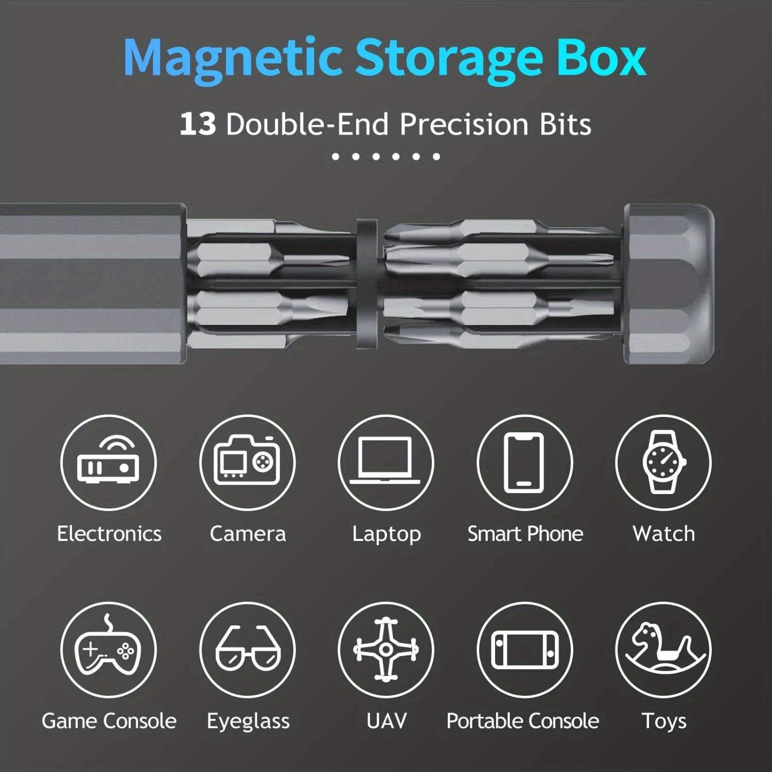 27 in 1 precision screwdriver  - Electronics Repair Glasses incelemesi ve fiyatı