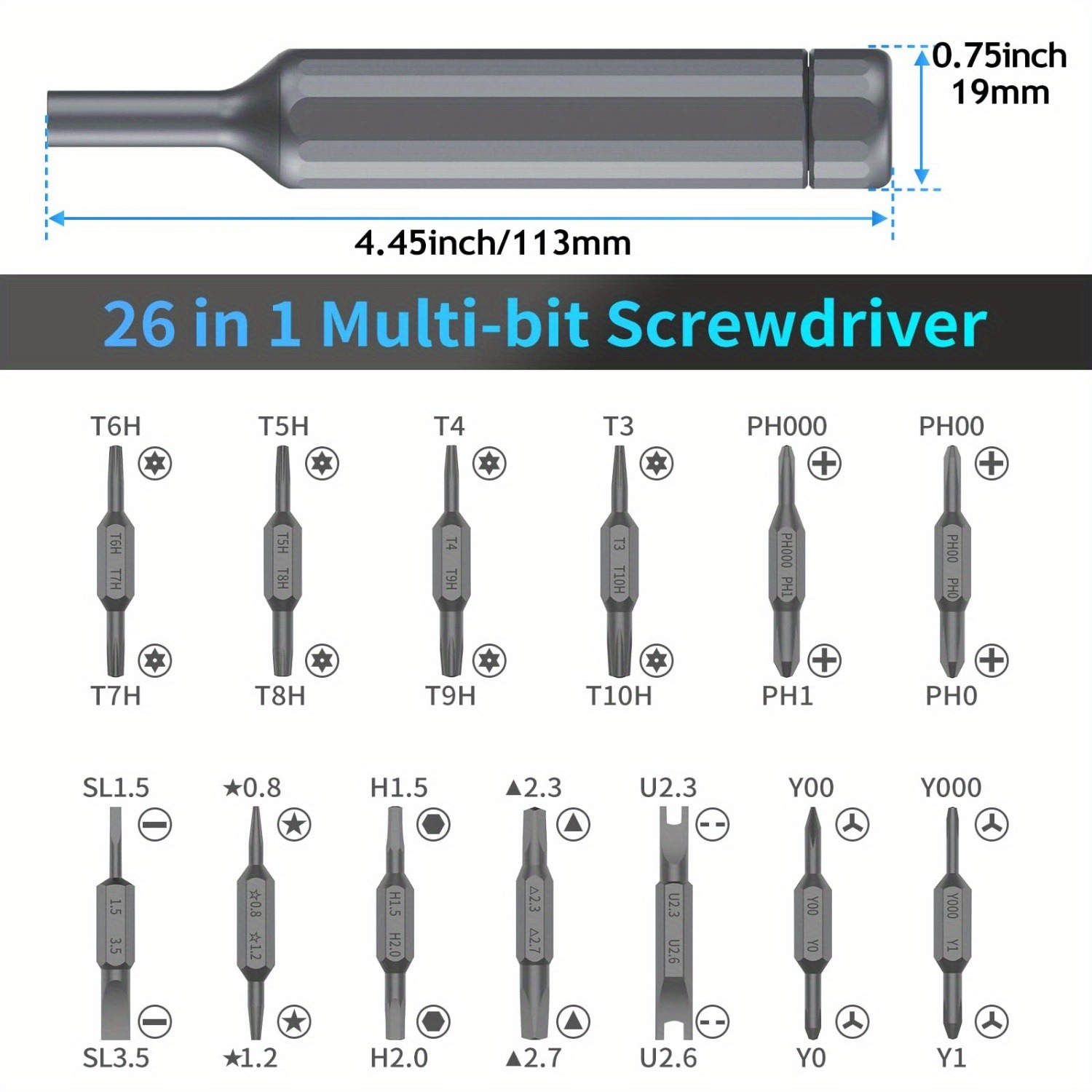 27 in 1 precision screwdriver  - Electronics Repair Glasses incelemesi ve fiyatı