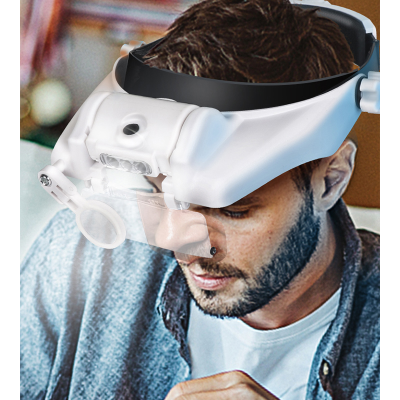 LED Headband Magnifier Profess - Electronics Repair Glasses incelemesi ve fiyatı